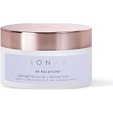 MONAT Be Balanced Lightweight Moisturizer - Restoring &amp; Smoothing Hydrating Face Moisturizer with Hyaluronic Acid. Light Moisturizer Face Cream for Daily Skincare Routine - Net Wt. 45 ml / 1.52 fl oz