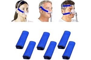 6 Pack Mask Strap Covers,Universal for Most Full C-PAP Mask Headgear Strap, Reduce Red Marks and Discomfort