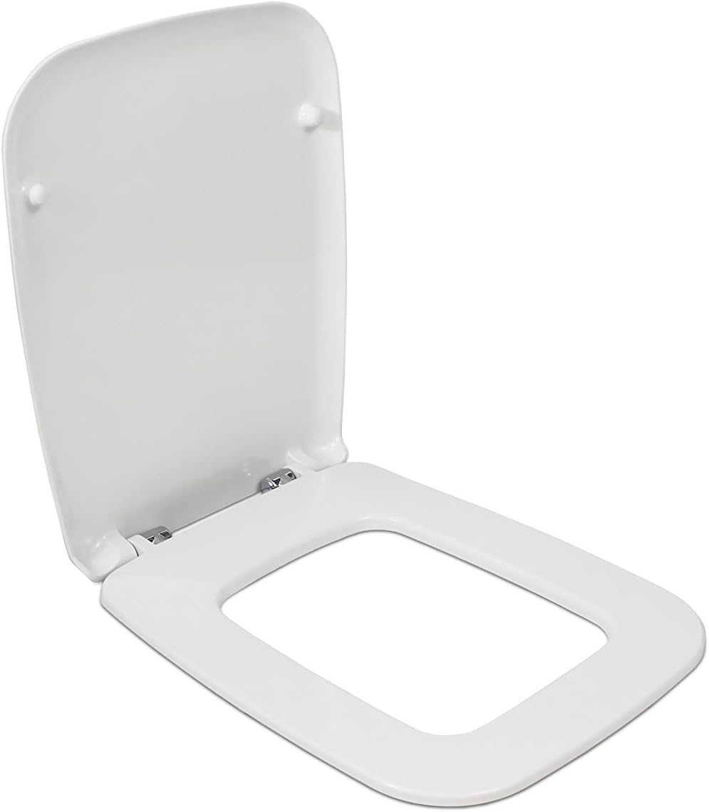 Ideal Standard T661101 WC seat Original Slim Series 21 with Soft-Closing Comfort, Bianco, Sandwich - Image 4