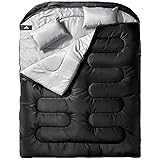 MEREZA Double Sleeping Bag for Adults Mens with