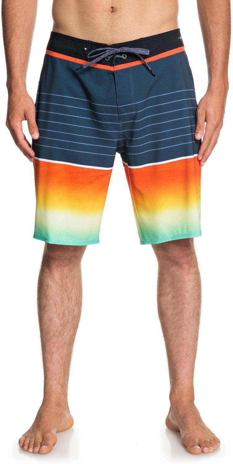 Quiksilver Men's Slab 20 Inch Length Stretch Boardshort Swim Short Beachwear Central