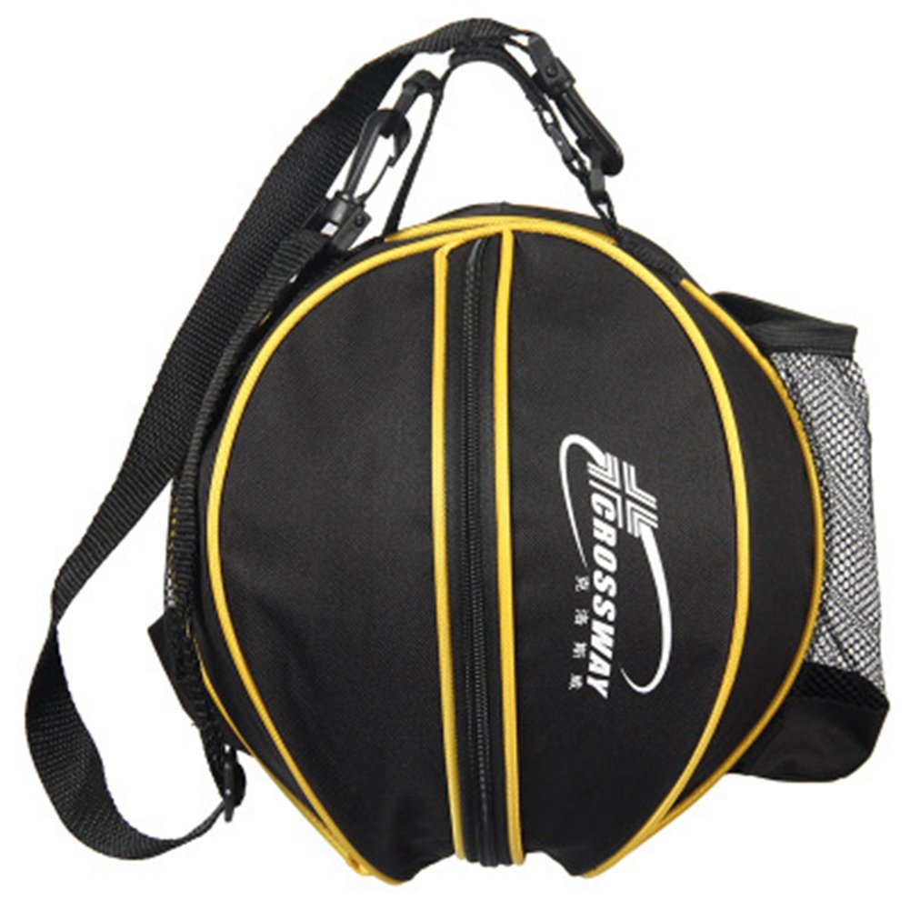 楽天市場 サッカーボールアウトドアスポーツショルダーバッグナイロントレーニング機器アクセサリーkids Footballキットバレーボールバスケットボールバッグ B0797vf47v ブラック 第1位獲得 Inter Lynk Com
