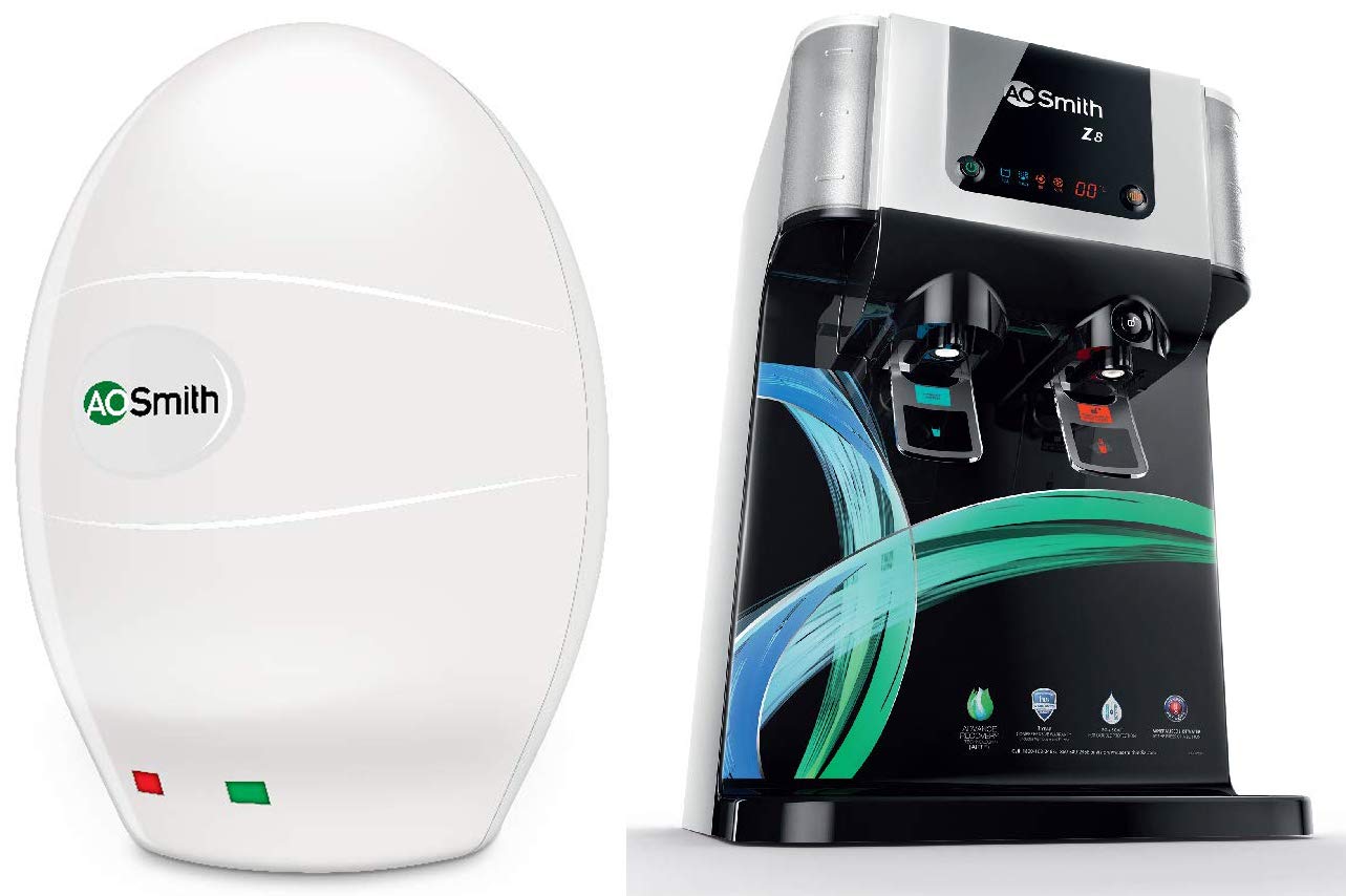 AO Smith EWS3 Glass Lined 3 Litre 3KW Instant Water Heater (Geyser