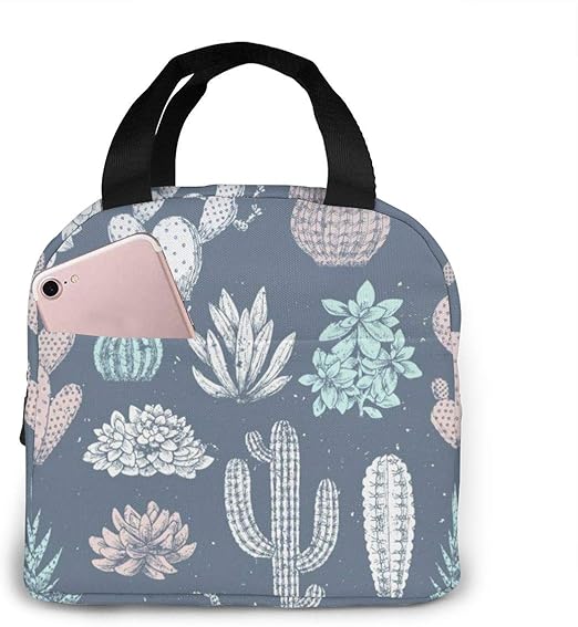 succulent lunch bag