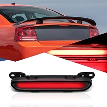 Third 3rd Brake Light LED for 2006-2010 Dodge Charger, High Mount Rear Brake Lights Assembly for