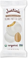 Justin's Nut Butter Organic Peanut Cups, White Chocolate 1.4 oz