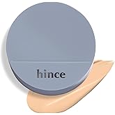 hince Second Skin Mesh Matte Cushion - 12g, Natural Coverage, Semi Matte Finish, Flawless Coverage, 24hr Long Lasting, Korean Cushion Foundation, Blue Cushion (PORCELAIN, 17)