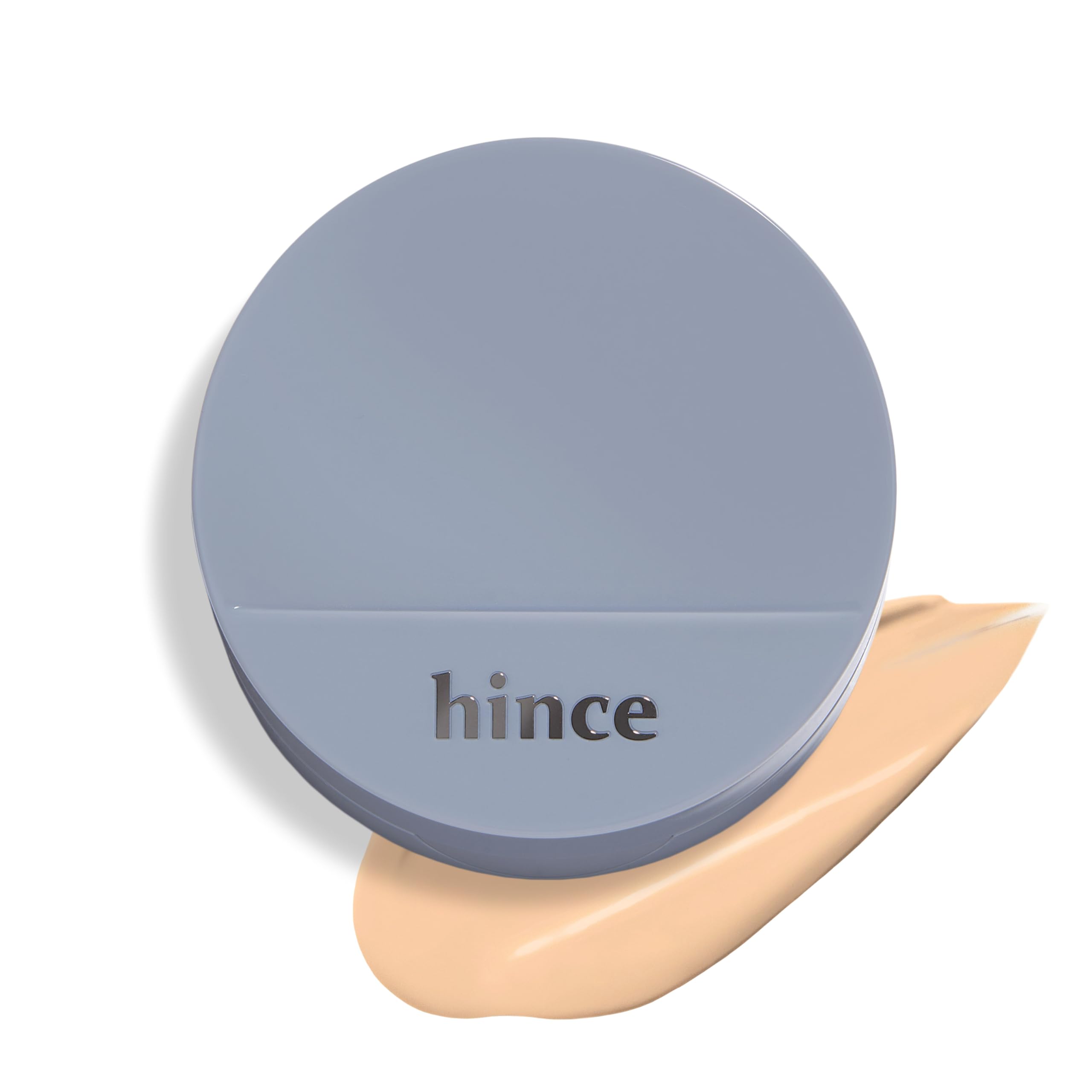 Photo 1 of hince Second Skin Mesh Matte Cushion - 12g, Natural Coverage, Semi Matte Finish, Flawless Coverage, 24hr Long Lasting, Korean Cushion Foundation, Blue Cushion (PORCELAIN, 17)