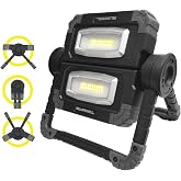 Bell+Howell Worklight 360 Waterproof Portable Heavy-Duty Dual Lighting Easy to Use Multi-Position Handyman Plumber Mechanic Mega Task Light As Seen On TV