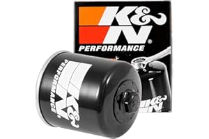 K&N Motorcycle Oil Filter: High Performance, Premium, Designed to be used with Synthetic or Conventional Oils, Wrench Off Nut: Fits Select Ducati Motorcycles, KN-153
