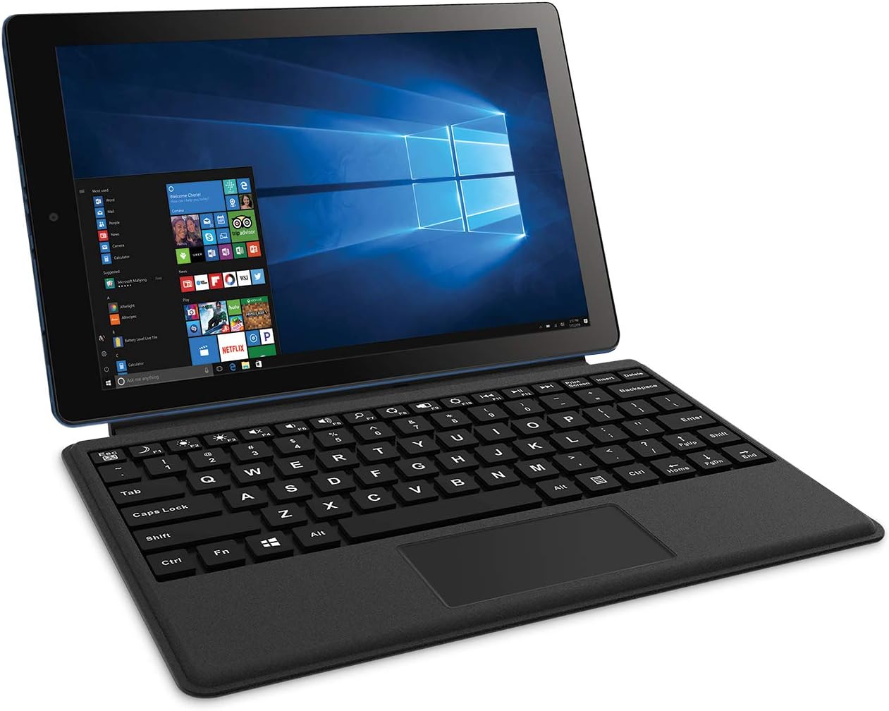 2018 RCA Cambio High Performance 10.1" 2-in-1 Touchscreen Tablet PC Intel Quad-Core Processor 2GB RAM 32GB Hard Drive Webcam WiFi Bluetooth Microsoft Office Mobile Windows 10