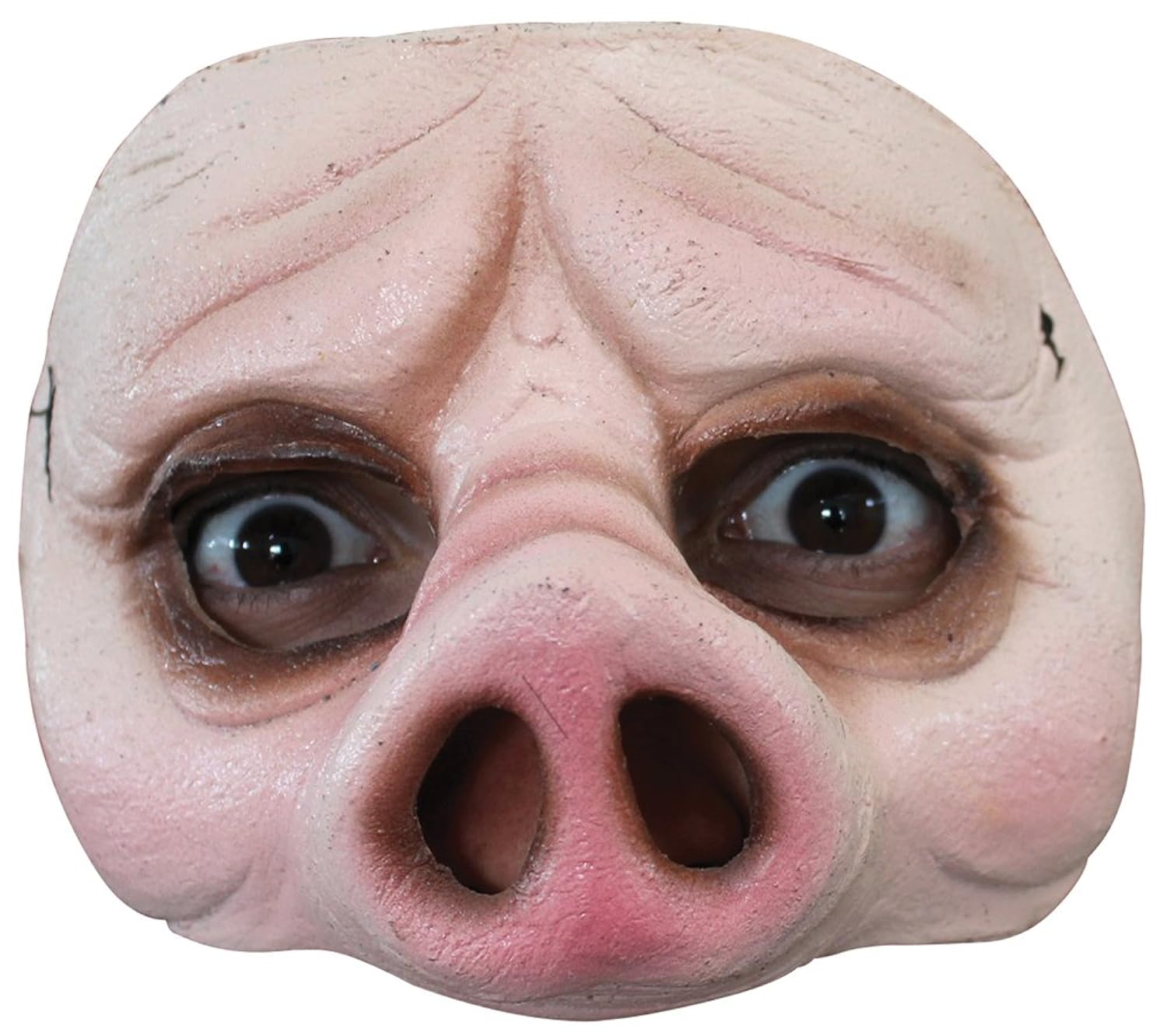 ScaryMasks Half Pig Mask Halloween Costume Most Adults