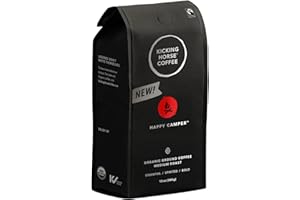 Kicking Horse Happy Camper Ground Coffee, 10 Ounce - Certified Organic, Fairtrade, Kosher Coffee