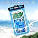 Wifzu Waterproof Case Dry Bag Universal Cell Phone Pouch for 6-Inch Phablets Water Resistant Blue