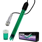 DANOPLUS ORP Electrode Replaceable BNC Socket Probe for ORP Tester Meter Controller 300cm Long Cable Aquariums, Tanks, Ponds Measurement