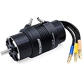 Surpass Hobby Rocket 3680 1100kv Brushless Motor with Water Cooling Jacket for RC Boat (1100kv)