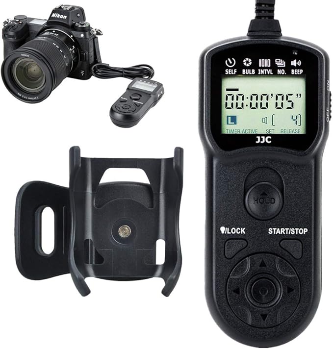 JJC Timer Remote Control Shutter Release for Nikon Z6 Z7