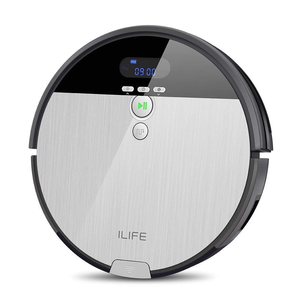 ILife V8s Robotic Vacuum Cleaner with Dry & Water Tank Mopping Amazon