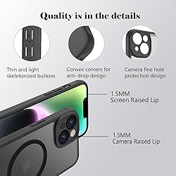 welangle Magnetic Case for iPhone 14 Plus with 2