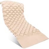 Vive Alternating Air Pressure Mattress Pad Replacement - The Original Bed | Sore Prevention Solution - Hospital &amp; Home Mattress Topper - Includes Waterproof Inflatable Ulcer Cushion Pad, Heat Resistant
