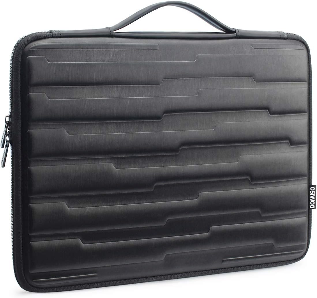 DOMISO 13.3 Inch Shock Resistant Laptop Sleeve with Handle Protective Case Compatible with Apple 13" MacBook Air / 13.3" Lenovo ThinkPad X380 Yoga/HP EliteBook 745/840 G5/ 14" Dell New Inspiron 5482