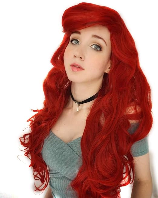 costume red wig