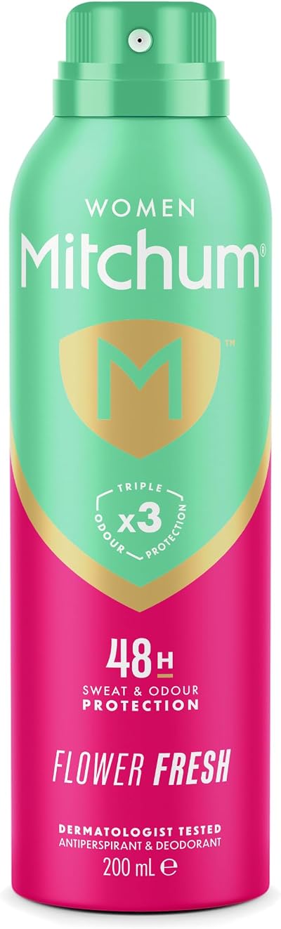 Mitchum Women Flower Fresh 48HR Protection Antiperspirant Deodorant 200 ml