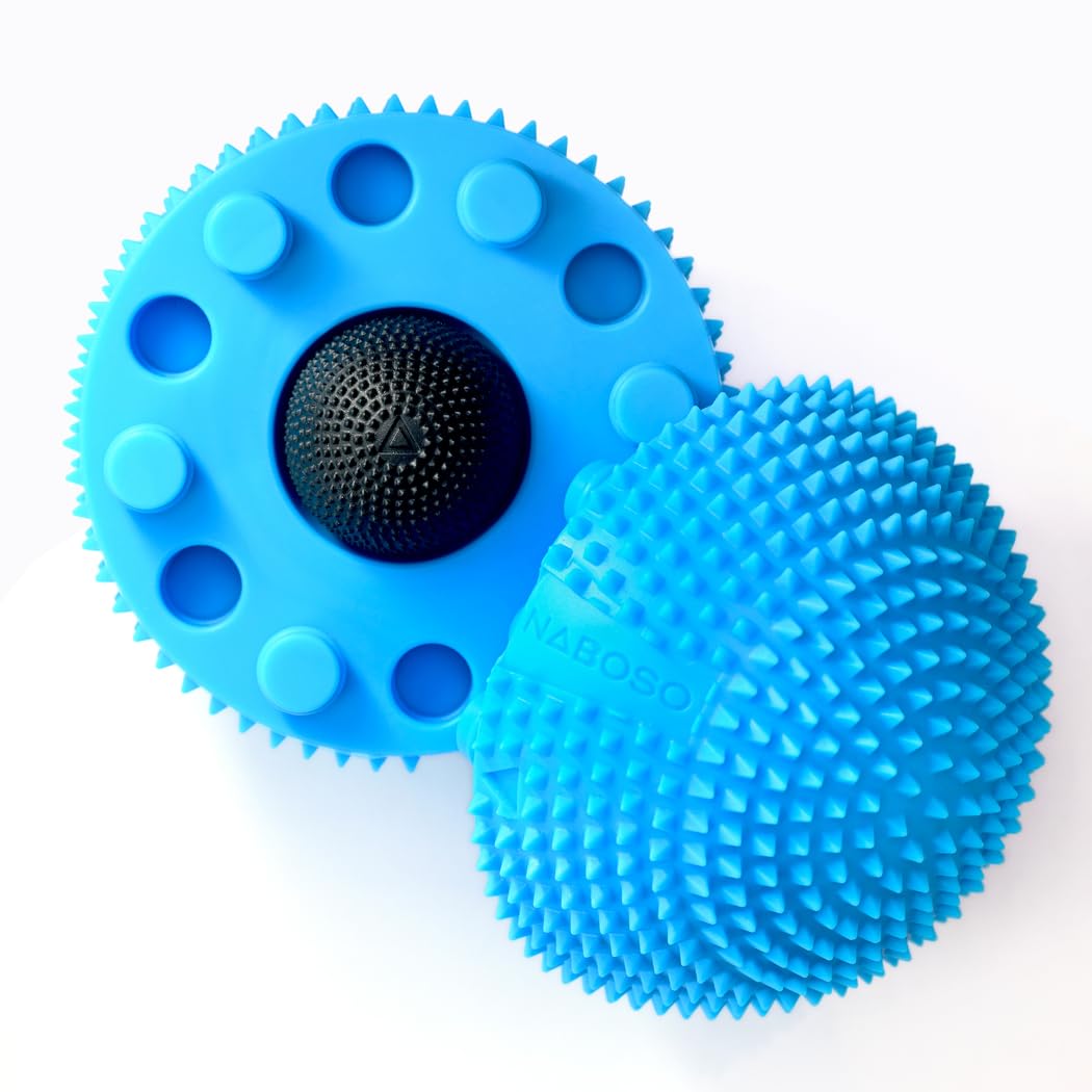 Naboso Neuro Ball ナボソ ニューロボール フットケア コンディショニング 足底筋膜 米国特許取得済テクスチャー 足の細部まで心地よくケアできる２WAYコンディショニングボール商品画像