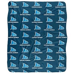 College of Coastal Georgia Blanket, 50"x60" Logo