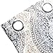 DriftAway Curtains for Bedroom Room Darkening Curtain 96 Inch Medallion Drapes for Living Room Damask Pattern Thermal Window Treatments Grommet 2 Panels