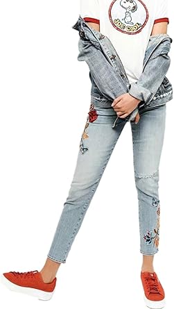 embroidered jeans amazon
