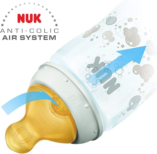 nuk first choice bottle with latex teat