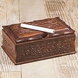 Rusticity Wood Cigarette Case Magic Box | Handmade | (6 x 4 in)
