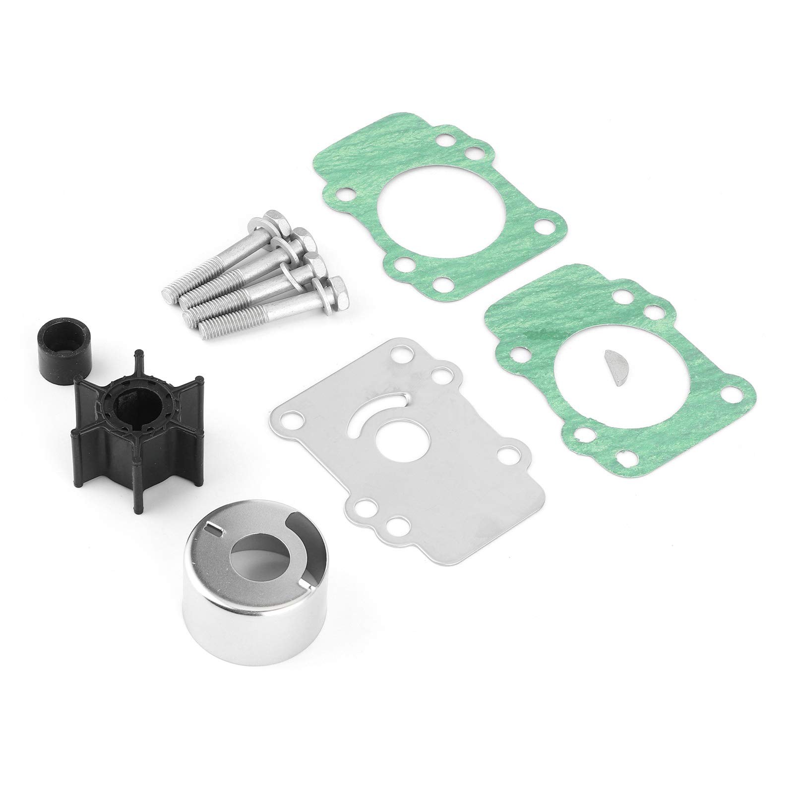 Impeller Repair Kit, Aramox Impeller Kit Outboard Repairing Set 682‑W0078‑A1 Fit for 9.9 / 15HP
