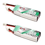 GAONENG 2pcs GNB 2S 7.6V HV 350mAh 70C LiPo Battery