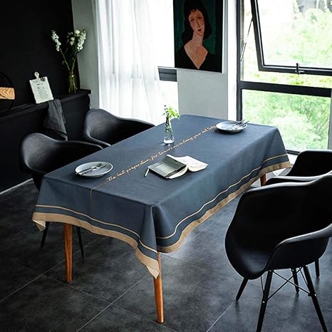 Amazon テーブルクロス おしゃれ グレー シンプル 撥水 テーブルマット マルチクロス 正方形 85x85 布 デスクマット 厚手 汚れ防止 耐熱 耐久性 柔らかい 食卓カバー 家庭用 店舗用 テーブルクロス オンライン通販