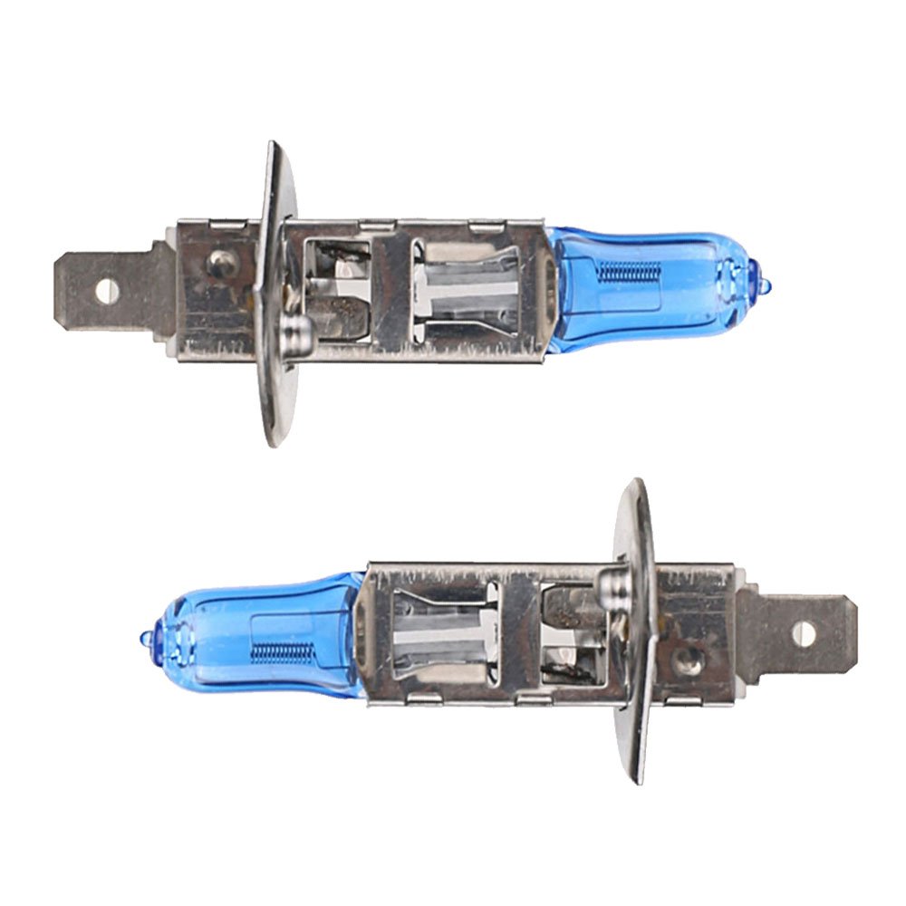 Mintice™ 2 X Car Vehicle Bright H1 55W 6000K Xenon Gas Halogen Headlight White Light Lamp Bulbs