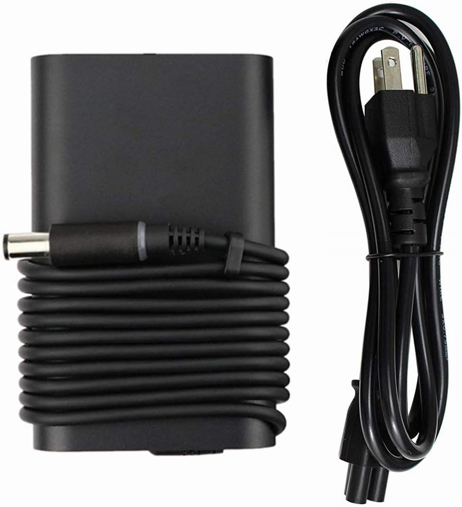 New Ac Charger Fit for Dell Latitude 7390 7240 7440 7450 E5550 3350 3160 E7440 E5440 65W LA65NM130 HA65NM130 Laptop Power Supply Adapter Cord 65 watt