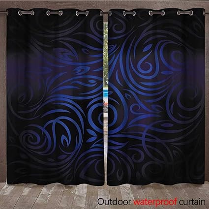 Blountdecor Tenda Da Interni Ed Esterni Monocromatica Con