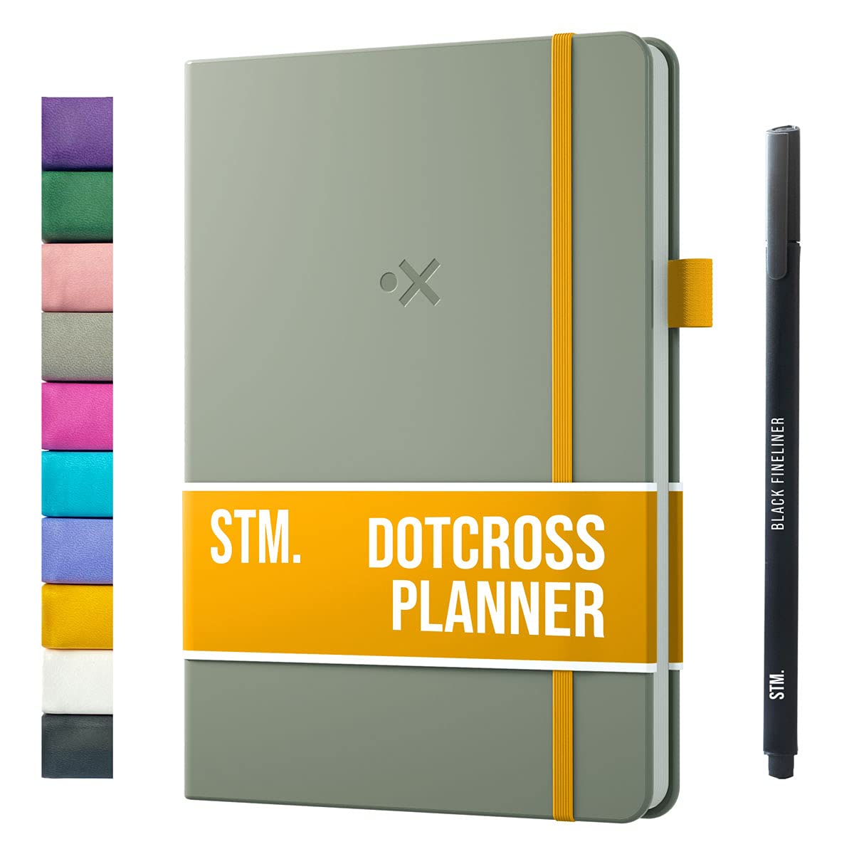 Daily Planner 2026 (Undated) | B5 Dotcross | Your All in One Day Organizer, At A Glance Weekly Agenda, Yearly Calendar Book | Planners for Personal, Professional, Academic & Work Goals and Schedule