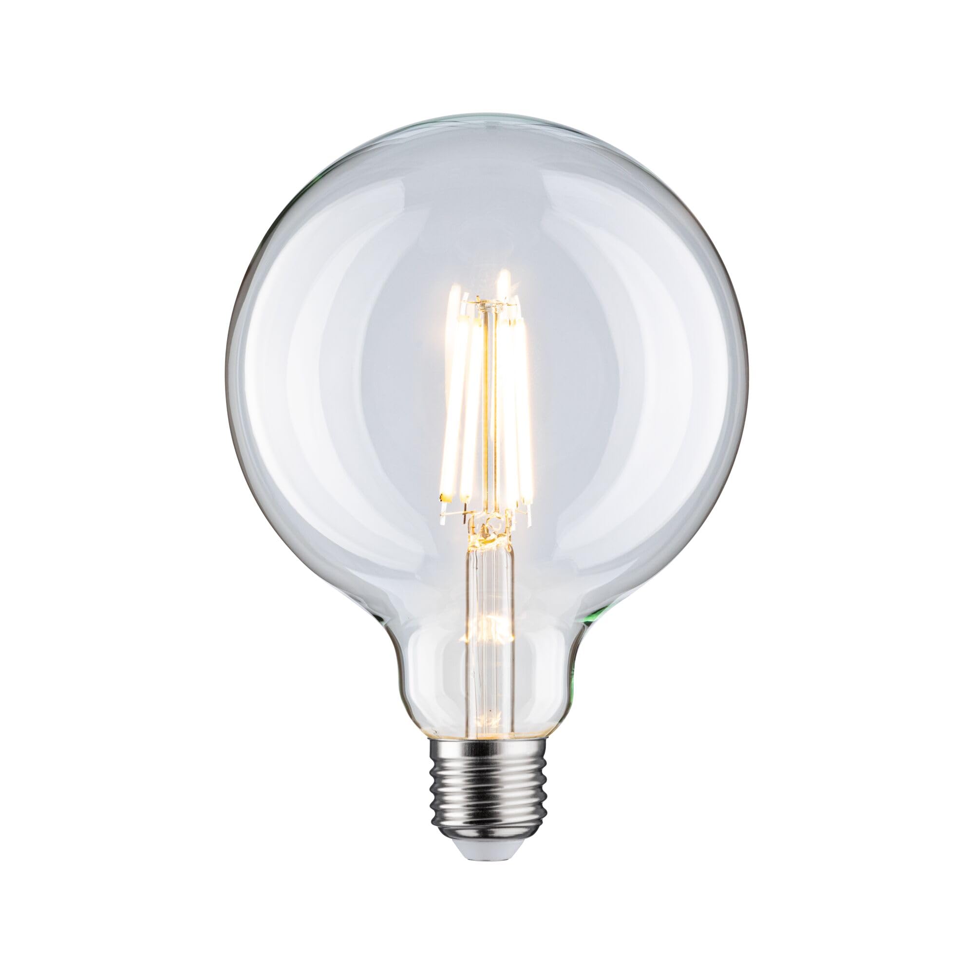 Paulmann 28971 LED Globe Filament Light Bulb G125 9 W Classic Opal 2700 K Warm White E27 Clear