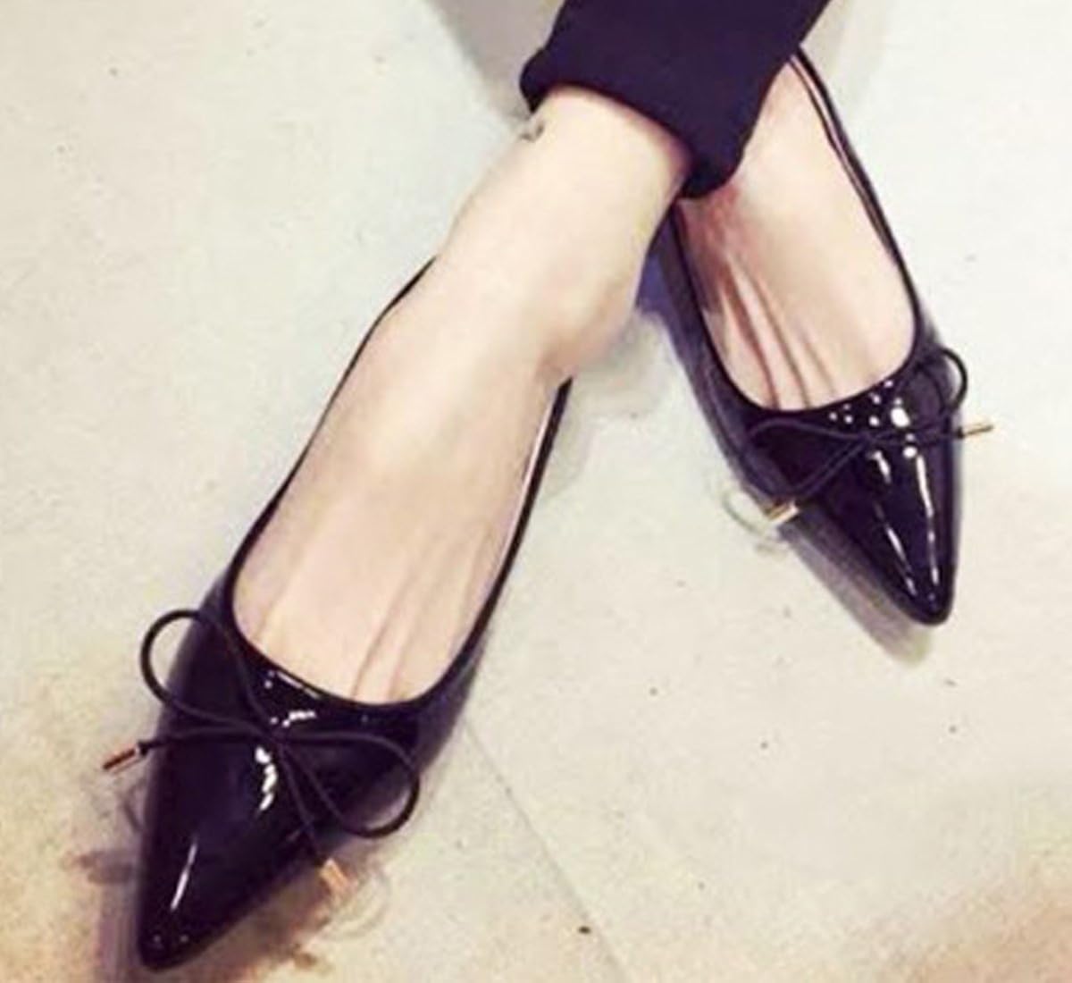 oglivay synthetic leather women's bellies