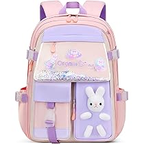 バックパック・リュック KIRSH WITTY BUNNY YOUTHHOSTEL GRAPHIC GYM SACK Amazon.com: YUESUO Kawaii Large Backpack with Cute Bunny Ear