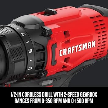 Craftsman CMCK200C2 Power Drills product image 4