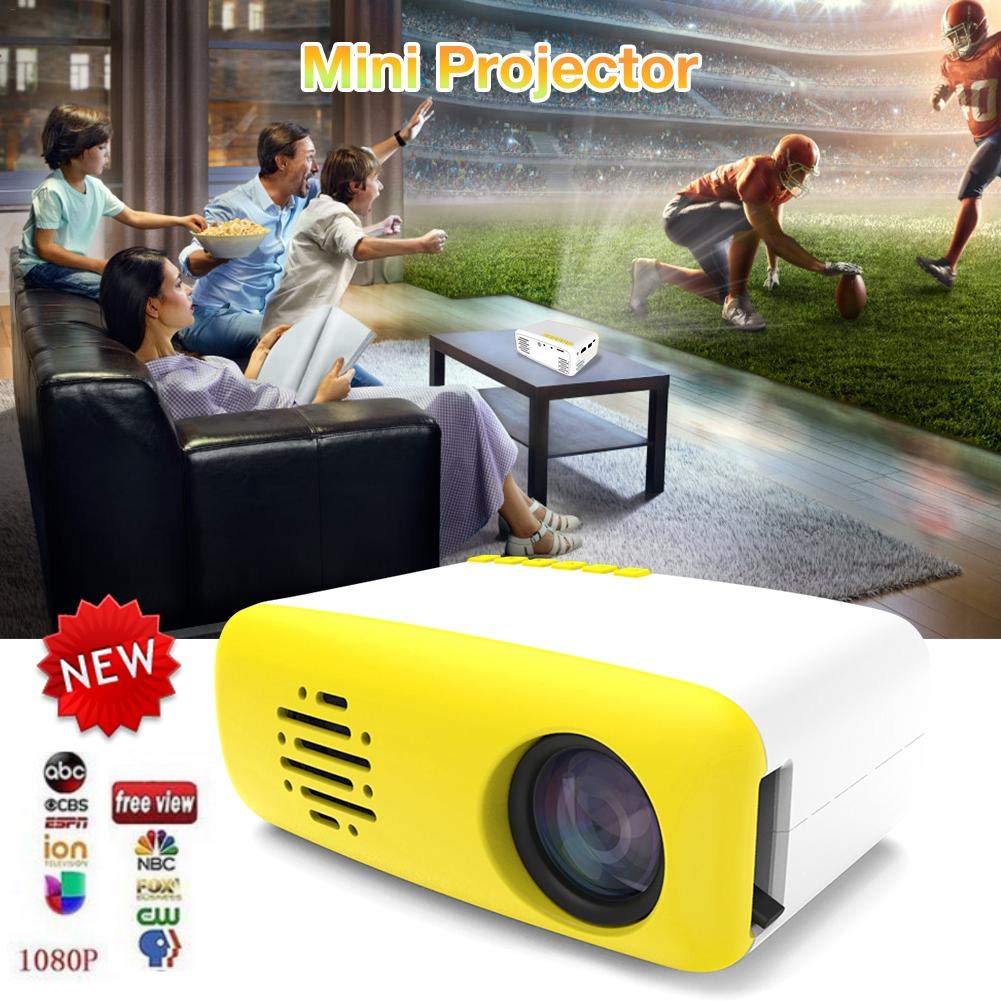 SinceY - Mini proyector portátil, proyector LED Pico, Compatible ...