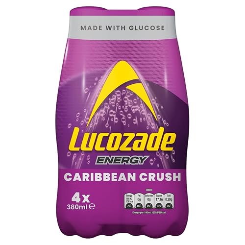 Lucozade Energy Caribbean Crush 380ml (Pack of 4)