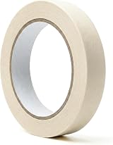 WINSOME Masking Tape 50m x 18mm White Low Tack Painters Decorating Watercolour view 1
