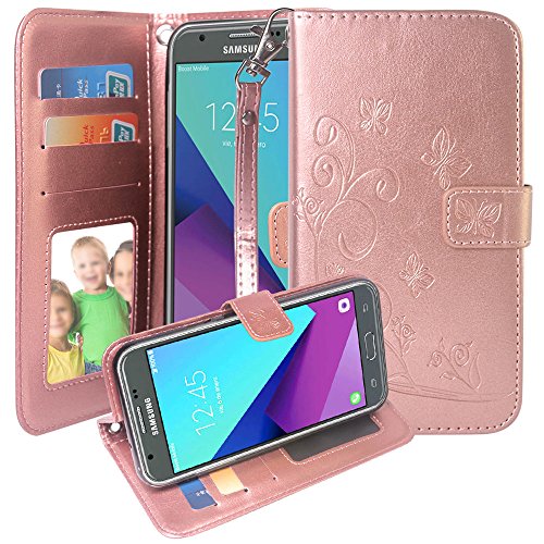 Moto g4 play case, harryshell caving kickstand flip pu wallet lea…