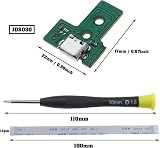 EMSea PS4 Pro Slim Controller JDS-030 Charging Port Ribbon Cable Replacement view 4