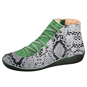  2019 New Arch Support Boots Kcper Womens Snake